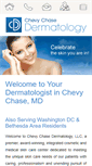 Mobile Screenshot of chevychasedermatology.com